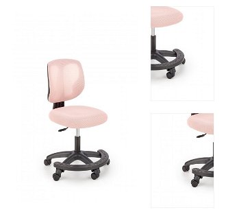 Kancelárska stolička NANI Ružová,Kancelárska stolička NANI Ružová 3
