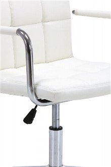Kancelárska stolička Q-022 - biela 5
