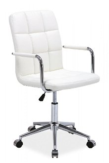 Kancelárska stolička Q-022 - biela 2