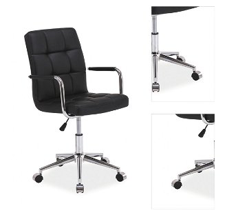 Kancelárska stolička Q-022 - čierna 3