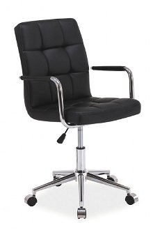 Kancelárska stolička Q-022 - čierna 2