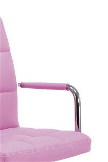 Kancelárska stolička Q-022 - ružová 7