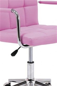 Kancelárska stolička Q-022 - ružová 5