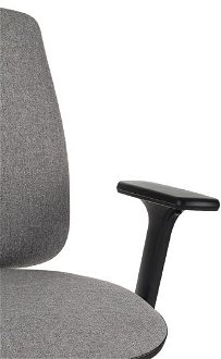 Kancelárska stolička s podrúčkami a podnožkou Sean 3D RB - sivá (Medley 05) / čierna 7
