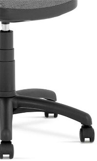 Kancelárska stolička s podrúčkami Bravo - sivá / čierna 9