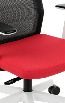 Kancelárska stolička s podrúčkami Cupra WS - červená / čierna / biela 5
