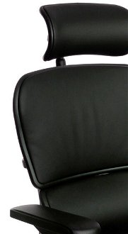 Kancelárska stolička s podrúčkami Efuso LE - čierna / chróm 6