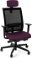 Kancelárska stolička s podrúčkami Libon BS HD - fialová / čierna