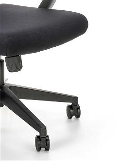 Kancelárska stolička s podrúčkami Loreto - čierna 9