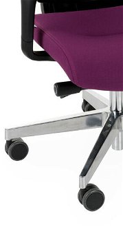 Kancelárska stolička s podrúčkami Mixerot BS HD - fialová / čierna / chróm 8