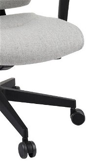 Kancelárska stolička s podrúčkami Mixerot BT HD - sivá / čierna 9