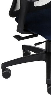 Kancelárska stolička s podrúčkami Nedim BS HD - tmavomodrá / čierna 8