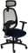 Kancelárska stolička s podrúčkami Nedim BS HD - tmavomodrá / čierna
