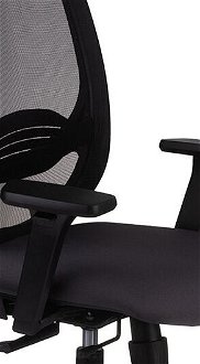 Kancelárska stolička s podrúčkami Nedim BS HD - tmavosivá / čierna 5