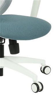 Kancelárska stolička s podrúčkami Nedim WS HD - modrá / sivá / biela 9