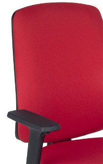 Kancelárska stolička s podrúčkami Sean 3D - červená / čierna 6