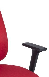 Kancelárska stolička s podrúčkami Sean 3D - červená / čierna 7