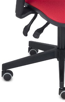 Kancelárska stolička s podrúčkami Sean 3D - červená / čierna 8