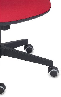 Kancelárska stolička s podrúčkami Sean 3D - červená / čierna 9