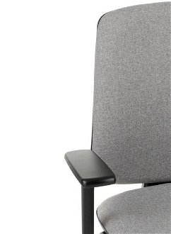 Kancelárska stolička s podrúčkami Sean 3D - sivá (Medley 05) / čierna 6