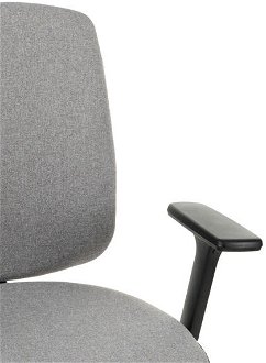 Kancelárska stolička s podrúčkami Sean 3D - sivá (Medley 05) / čierna 7