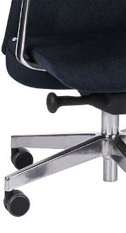 Kancelárska stolička s podrúčkami Starmit AL1 - čierna / chróm 8