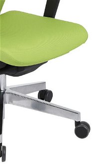 Kancelárska stolička s podrúčkami Starmit B - zelená / chróm 9