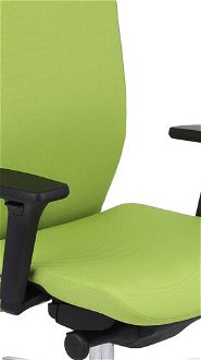 Kancelárska stolička s podrúčkami Starmit B - zelená / chróm 5