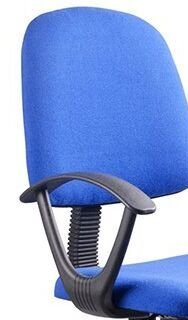Kancelárska stolička s podrúčkami Tamson - modrá / čierna 6