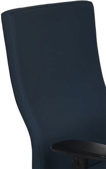 Kancelárska stolička s podrúčkami Timi Plus - čierna / chróm 6