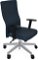 Kancelárska stolička s podrúčkami Timi Plus - čierna / chróm