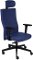 Kancelárska stolička s podrúčkami Timi Plus HD - tmavomodrá / čierna