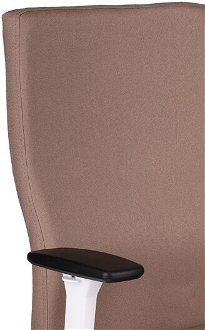 Kancelárska stolička s podrúčkami Timi W Plus - hnedá (Kosma 06) / biela 6