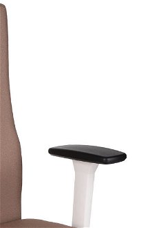 Kancelárska stolička s podrúčkami Timi W Plus - hnedá (Kosma 06) / biela 7