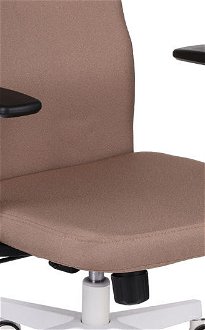 Kancelárska stolička s podrúčkami Timi W Plus - hnedá (Kosma 06) / biela 5