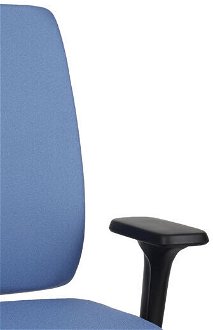 Kancelárska stolička s podrúčkami Velito BT - modrá / čierna 7