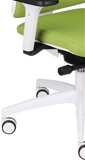 Kancelárska stolička s podrúčkami Velito WT HD - zelená (Note 04) / biela 8
