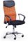 Kancelárska stolička s podrúčkami Vire - oranžová / čierna