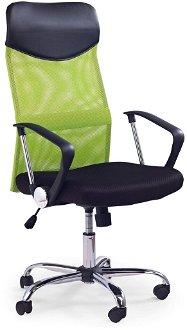 Kancelárska stolička s podrúčkami Vire - zelená / čierna 2