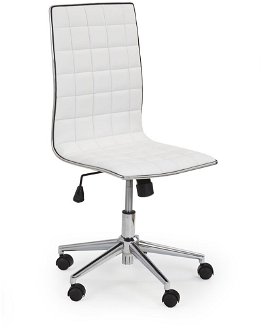 Kancelárska stolička Tirol - biela 2