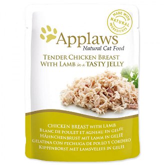 Kapsicka Applaws Cat chicken with lamb in jelly 70g