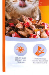 Kapsicka IAMS cat delights chicken a red pepper in jelly 85g 8