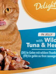 Kapsička IAMS cat delights tuna a herring in jelly 85g 5