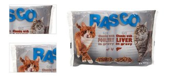 Kapsicka Rasco Cat Multipack hydina a pecen 4x100g 4