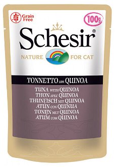 Kapsicka SCHESIR Cat tuniak+quinoa 100g 2