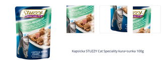 Kapsicka STUZZY Cat Speciality kura+sunka 100g 1