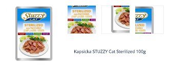 Kapsicka STUZZY Cat Sterilized 100g 1