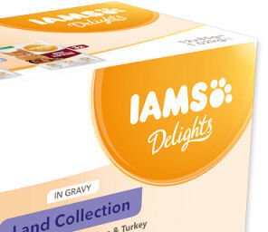 Kapsičky IAMS výběr ze suchozemských mas v omáčce multipack 1020g (12x85gr) 7