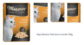 Kaps.Miamor Filet kura a tuniak 100g 1