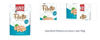 Kaps.Rinti Filetto kura+losos v zele 100g 1
